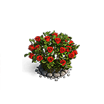 Декорация Красные розы игры Клондайк