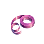Материал Розовая лента - продукция игры Клондайк