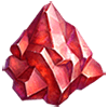 Материал Красный камень игры Клондайк