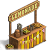 Постройка Лимонадная стойка игры Клондайк
