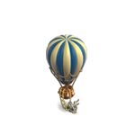 Находка Воздушный шар синий игры Клондайк