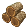 Материал Сухая древесина игры Клондайк