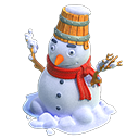 Декорация Праздничный снеговик игры Клондайк