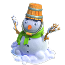 Декорация Праздничный снеговик игры Клондайк