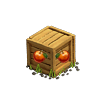 Материал Ящик с яблоками игры Клондайк