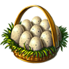 Корзинка гусиных яиц Корзинка гусиных яиц игры Клондайк