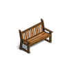 Деревянная скамейка игры Клондайк