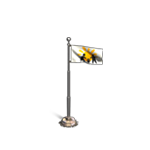 Декорация Флаг семьи игры Клондайк