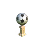 Декорация Футбольный мяч игры Клондайк