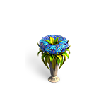 Цветы в вазоне игры Клондайк