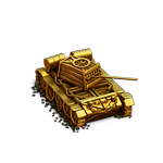 Золотой танк игры Клондайк