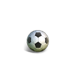 Большой футбольный мяч игры Клондайк