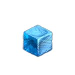 Средний куб льда игры Клондайк