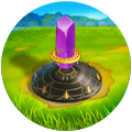 Задание Фиолетовый кристалл игры Клондайк