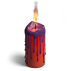 Ритуальная свеча игры Клондайк
