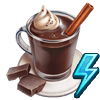 Чашка какао +35 энергии игры Клондайк