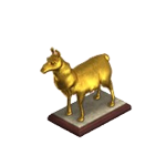 Золотая статуя Ламы игры Клондайк