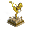 Статуя фигуристки игры Клондайк