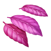 Розовые листья игры Клондайк
