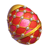 Красное пасхальное яйцо игры Клондайк