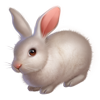 Материал Белый кролик игры Клондайк
