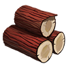 Строительная древесина игры Клондайк