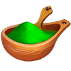 Зелёный песок игры Клондайк