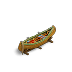 Декорация Рыболовецкая лодка игры Клондайк