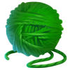 Зелёный клубок игры Клондайк