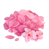 Розовые лепестки игры Клондайк