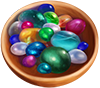 Разноцветные камни игры Клондайк