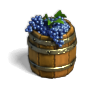 Бочка с виноградом игры Клондайк