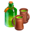 Материал Напиток из водорослей игры Клондайк