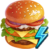 Энергетик Большой бургер +65 энергии игры Клондайк