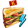 Сэндвич +25 энергии игры Клондайк