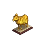 Золотой памятник Овцы игры Клондайк